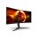 Monitor PC AOC CU34G2XP/BK 34" UltraWide QHD 180Hz VA Curvo HDR400 1ms