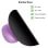 Ociodual Alfombrilla De Ratón Con Reposamuñecas De Gel, Ergonómica, De Color Violeta