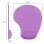 Ociodual Alfombrilla De Ratón Con Reposamuñecas De Gel, Ergonómica, De Color Violeta