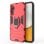Max Power Digital Funda Magnética con Anillo Roja para Samsung Galaxy A34 5G
