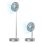 Ventoinha Portátil Cecotec EnergySilence 800 FoldAir 5 Pás 20cm 3 Velocidades Comando Bateria