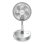 Ventoinha Portátil Cecotec EnergySilence 800 FoldAir 5 Pás 20cm 3 Velocidades Comando Bateria