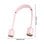 Klack Ventilador de Cuello Recargable por USB Rosa