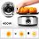 Duronic Eb40 Hervidor De Huevos 400W 7 Huevos Termostato y Minutero Apagado Automático