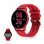 Ksix Core Smartwatch Pantalla Amoled 1.43" Sumergible Rojo