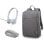 Lenovo Smarter Learning Portability Bundle Kit Pack Auriculares + Rato + Mochila para Portáteis