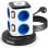 Duronic ET8L Regleta de Enchufe Múltiple 3 Puertos USB y Luz Nocturna 3680W 16A Cable de 1.8m