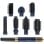 Brosse coiffante Cecotec Bamba CeramicCare AirGlam Blue 8 en 1 1400W Coanda