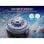 Nettoyeur de piscine à batterie Gre RBR75 pour piscines hors sol et creusées