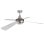 Ventilatore da soffitto universale blu Siroco 6042X a 3 velocità con luce e telecomando 55W