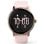 Hama Fit Watch 4910 Bluetooth GPS 45mm LCD Rosa IP68 SpO2 Cardiofrequenzimetro Monitor Sonno