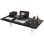 Duronic TT120 BK Tablero de Escritorio Sin Patas, 120 x 60 x 1,9cm Casa u Oficina Color Negro