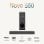 Ultimea Nova S50 Barra de Sonido 2.1 con 3 Altavoces Negros