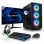 VolttierPC PC Gaming Completo AMD Ryzen 7 8700G/32GB/1TB SSD + Monitor 24" + Pack
