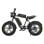 Engwe M20 Elektrofahrrad 750Wx2 1248wh und 120Km Autonomie Schwarz