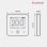 Ariston Cube RF Termostato Inalambrico Compatible con App Ariston Net (Necesario Receptor RF) Blanco