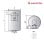 Ariston Lydos WiFi 50 Termo Eléctrico Vertical 50L B + Soporte de Pared Instafix