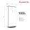 Termo eléctrico Ariston Velis Tech Dry WiFi 100L 1500W multiposición doble depósito