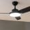 Ventilateur de plafond Cecotec EnergySilence Aero 5200 Light Black LED 43" 6 vitesses