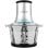 Cecotec Chopbeat 2000 Vindaloo Glass Picadora de 4 Hojas 500W 500g