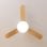 Ventilateur de plafond Cecotec EnergySilence Aero 5200 Light Whitewood DC 43" LED