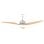 Deckenventilator Cecotec EnergySilence Aero 5250 Whitewood 62W LED 3 Geschwindigkeiten Fernbedienung