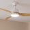 Deckenventilator Cecotec EnergySilence Aero 5250 Whitewood 62W LED 3 Geschwindigkeiten Fernbedienung