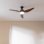 Cecotec EnergySilence Aero 5250 Blackwood Ventoinha de Teto com Luz LED e Comando 62W Preto/Madeira