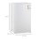 Frigorífico Mini Homcom Branco 84cm 91L F Descongela Manual