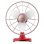 Ventilatore da Tavolo Cecotec EnergySilence 1090 Retrodesk 40W 12" 3 Velocità Oscillante Testa Inclinabile Rosso