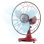 Ventilatore da Tavolo Cecotec EnergySilence 1090 Retrodesk 40W 12" 3 Velocità Oscillante Testa Inclinabile Rosso