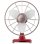 Ventilatore da Tavolo Cecotec EnergySilence 1090 Retrodesk 40W 12" 3 Velocità Oscillante Testa Inclinabile Rosso