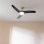 Ventilatore da soffitto Cecotec EnergySilence Aero 560 GoldBlack 52" LED 18W nero timer