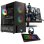 PC Racing Gaming AMD Ryzen 5 5500/16GB/1TB SSD/RTX 5060 + Monitor 24" FullHD + Combo Gaming + W11