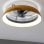 Ventilateur de plafond Cecotec Energysilence Lampaero 600 Design Mimbre LED 20W