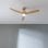 Deckenventilator Cecotec EnergySilence Aero 5295 Goldwhite 132 cm LED 6 Geschwindigkeiten