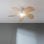 Ventilatore da soffitto Cecotec EnergySilence Aero 5290 Natural 40W LED 5 pale telecomando