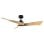 Cecotec Energysilence Aero 5285 WhiteWood Ventilador de Techo con Luz 40W 52" Negro/Madera