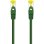 Nanocable Cable de Red Ethernet Rj45 LSZH Cat.6a SFTP AWG26 100% Cobre 2m Verde