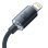 Baseus Cable de Carga Rápida y tarnsmisión de Datos Tipo-C A Lightning 20W Negro