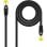 Nanocable 10.20.1902-BK cabo de rede Preto 2 m Cat6a SF/UTP (S-FTP)
