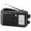 Radio portatile analogica nera Sangean MMR-77 FCC