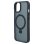 Funda para móvil La Casa de las Carcasas Compatible Magsafe Ring Silicona Transparente para iPhone 13 Pro Max