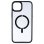 Funda para móvil La Casa de las Carcasas Bumper Compatible Magsafe Silicona Transparente para iPhone 15 Plus