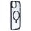 Funda para móvil La Casa de las Carcasas Bumper Compatible Magsafe Silicona Transparente para iPhone 15 Plus