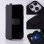 Funda para móvil La Casa de las Carcasas Tapa Negra Silicone para Xiaomi Redmi 12