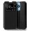 Cool Funda Flip Cover Liso Negro para ZTE Blade A73