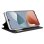 Cool Funda Flip Cover Liso Negro para ZTE Blade A73