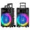 Cool Fest Altavoz Universal Bluetooth 60W RGB (2 Micrófonos + Mando)