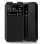 Cool Funda Flip Cover Liso Negro para Xiaomi Poco X6 Pro 5G